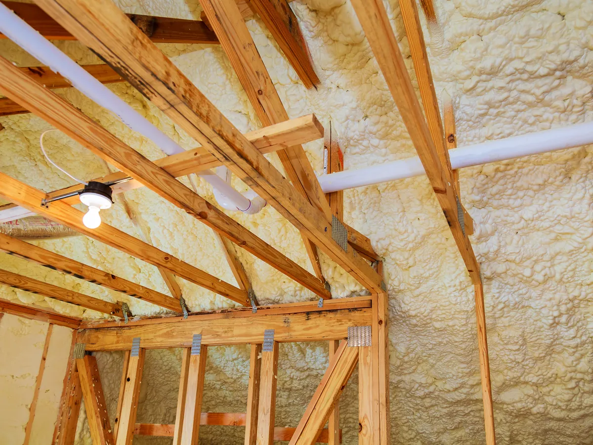 Spray Foam Removal project completed by Especially Roofing